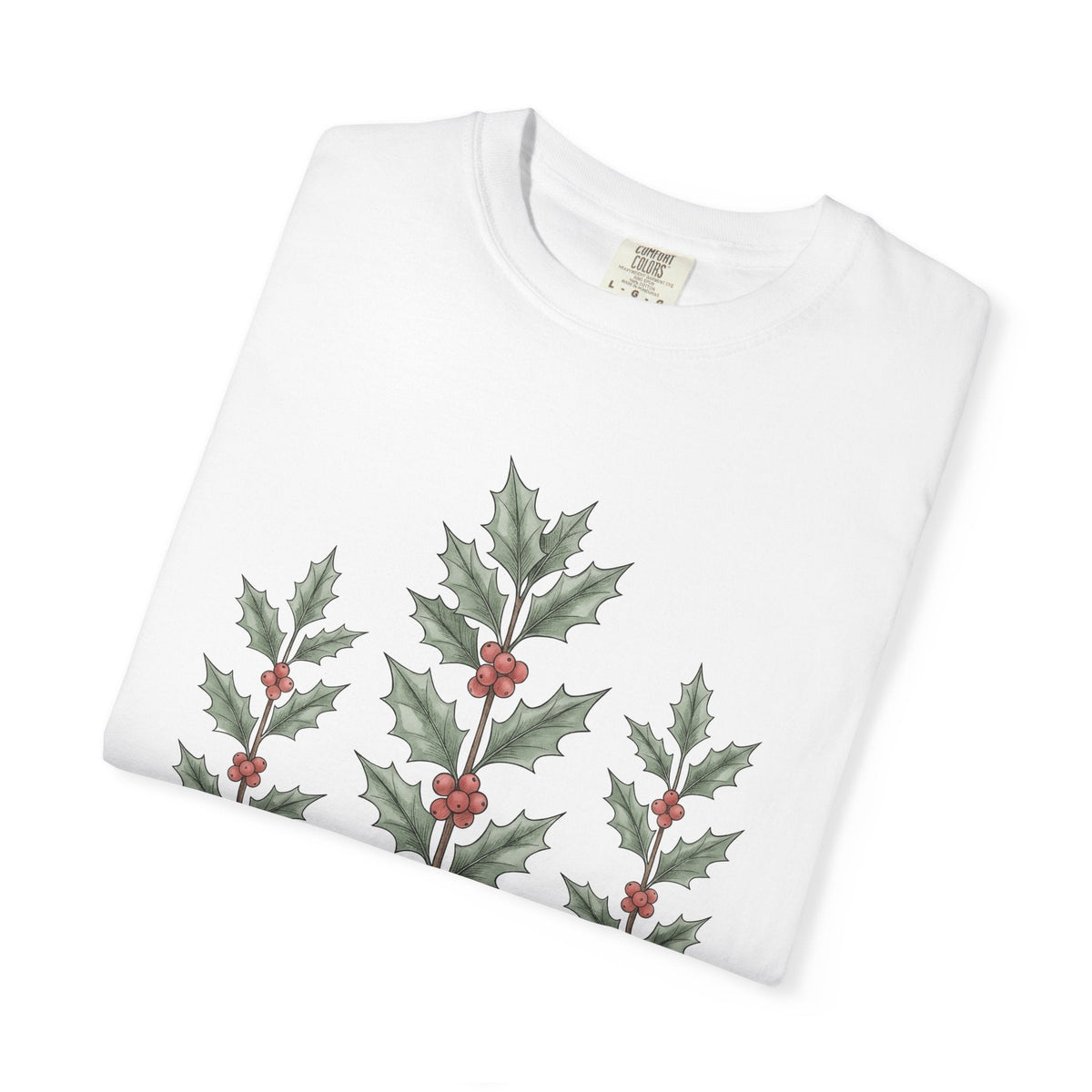Festive Greenery Shirt Christmas Event Unisex Gift Leaf Art product image 5