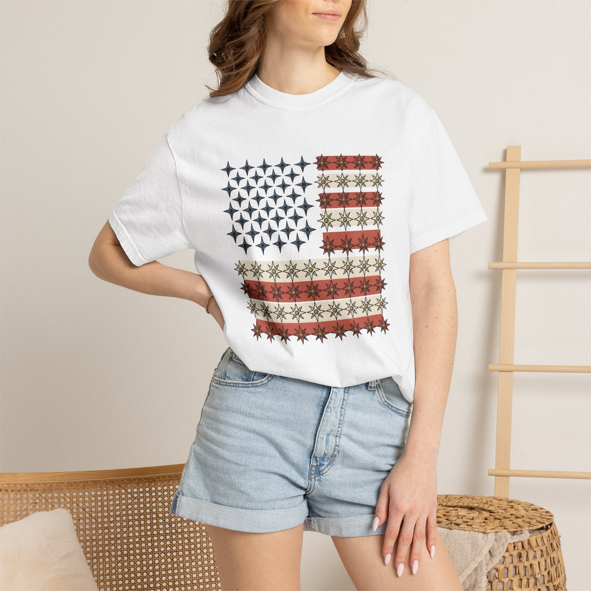 Star Banner Shirt America Celebration Unisex Gift Vintage product image 6
