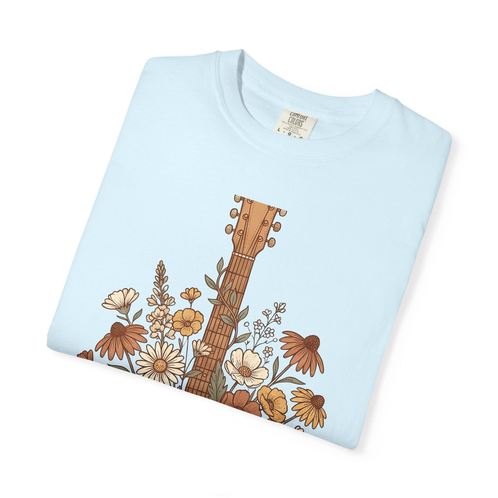 Floral Guitar Art Shirt Cowgirl Melody Gift Women Western product image 8