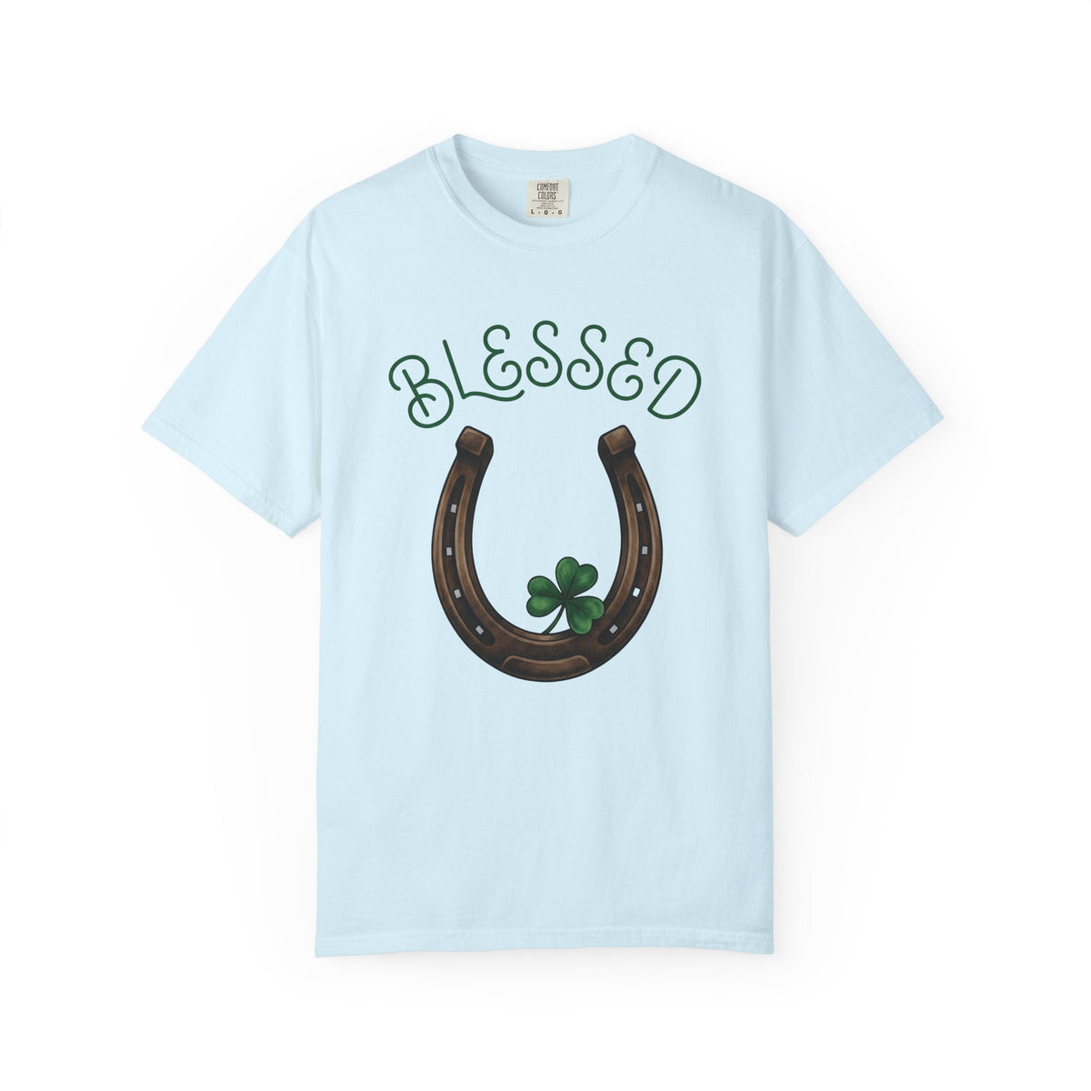 Shamrock Horseshoe Shirt St Patrick's Day Amulet Unisex product image 2