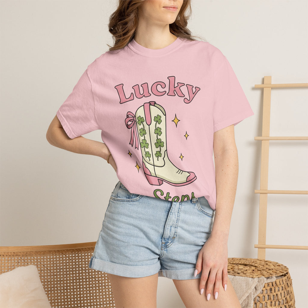 Cowboy Boot Shirt St Patrick's Day Ranch Unisex Gift Hand product image 12