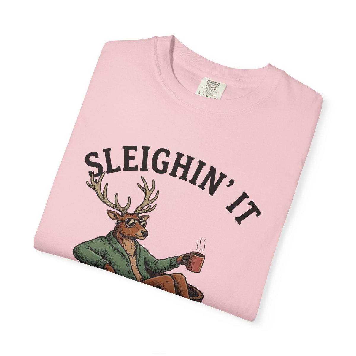 Stag Hot Tub Retro T-Shirt – Funny Christmas Deer Vacation product image 11