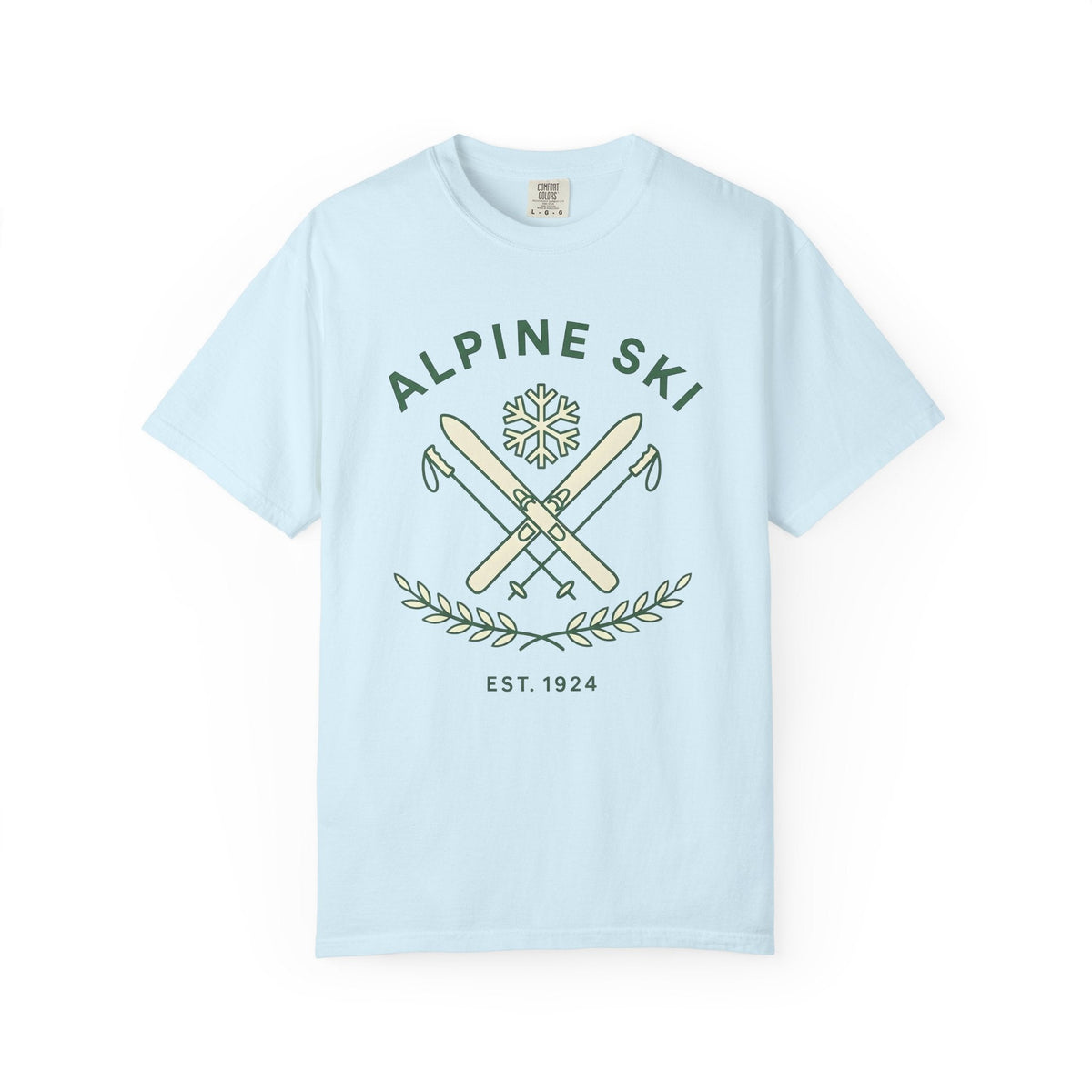 Ski Equipment Shirt Skiing Winter Unisex Gift Minimalist product image 2