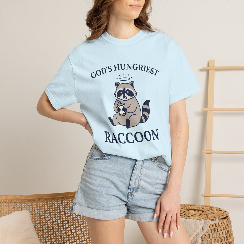 Raccoon Graphic Shirt Funny Animal Unisex Gift Cartoon Tee product image 9