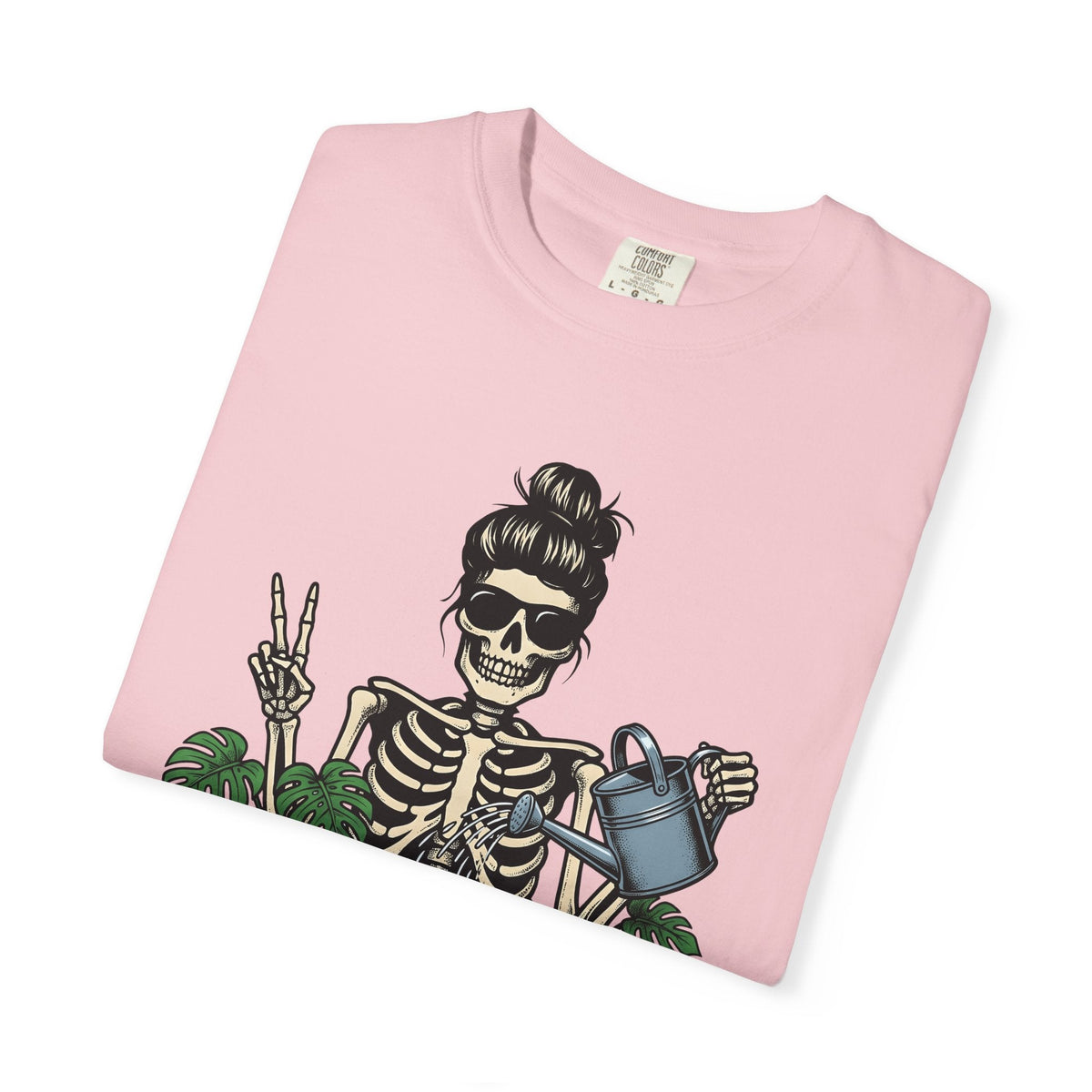 Skeleton Gardener Bold T-Shirt – Funny Halloween Plant product image 11