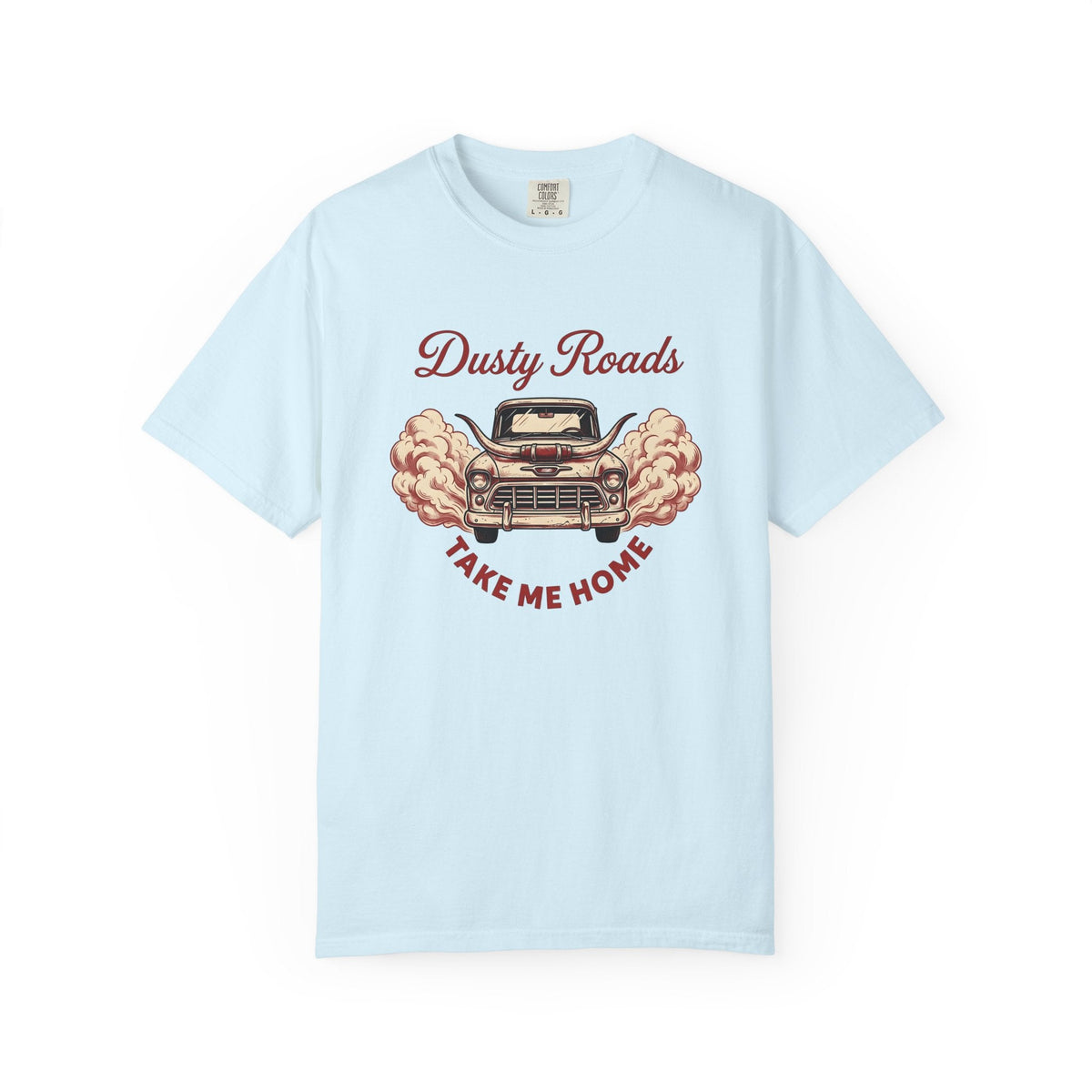 Old Pickup Shirt Cowgirl Barnyard Gift for Women Rugged Tee product image 2
