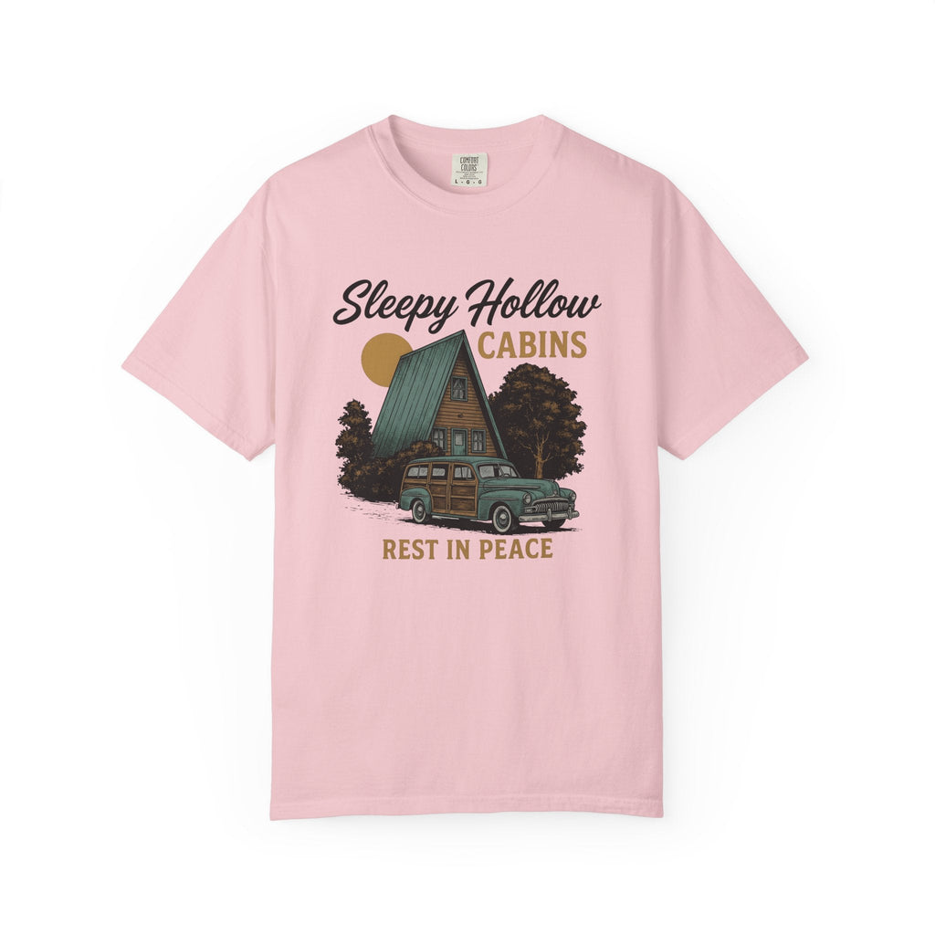 Cabin Car Shirt Halloween Spooky Unisex Gift Vintage Tee Rv product image 3