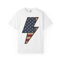 Lightning Strike Shirt America Freedom Unisex Gift Line Art product image 1
