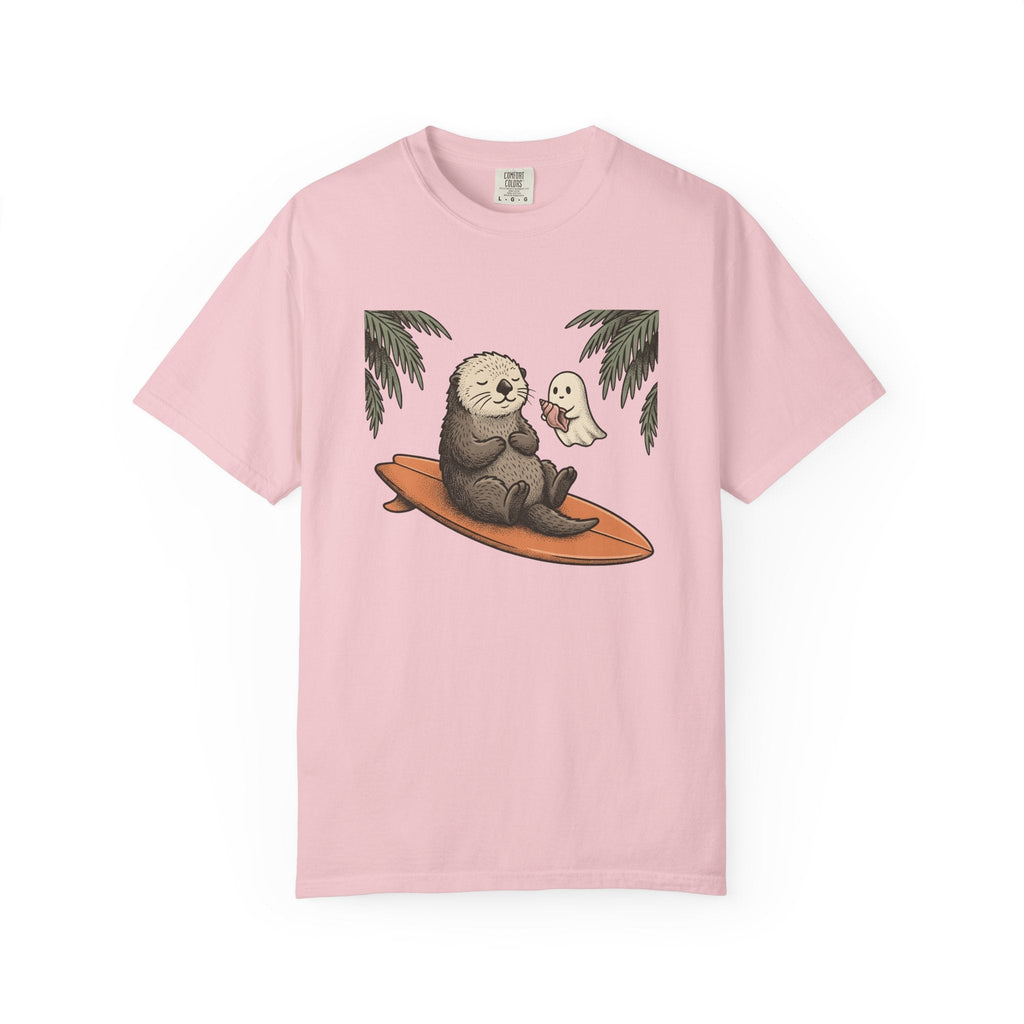 Otter Board Shirt Sports Shore Unisex Gift Adorable Tee product image 3