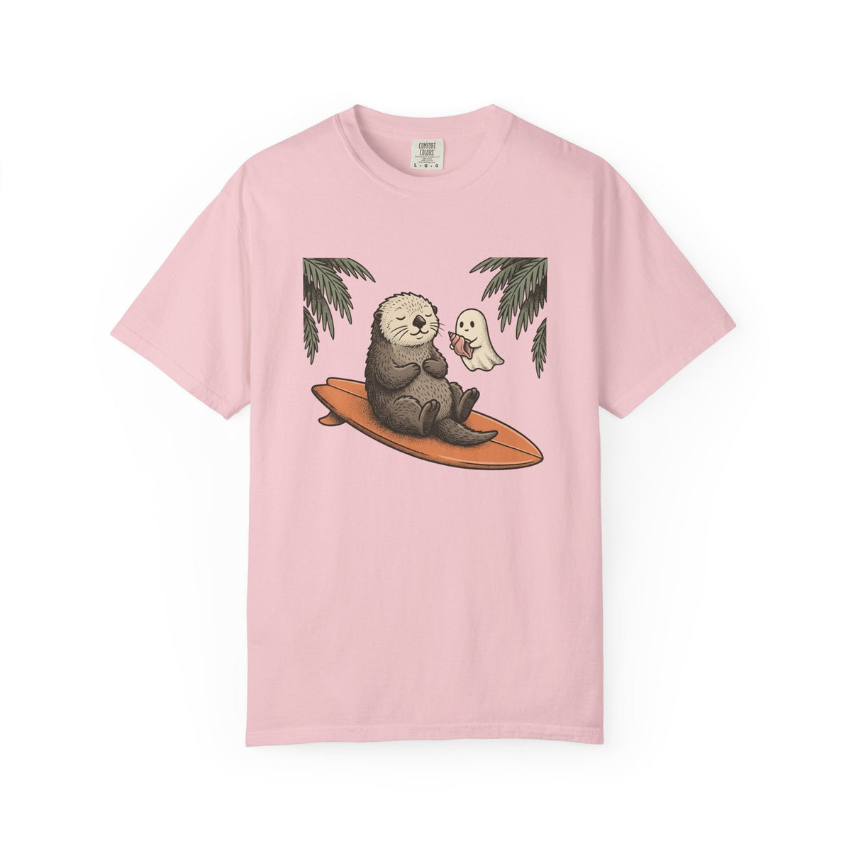Otter Board Shirt Sports Shore Unisex Gift Adorable Tee product image 3