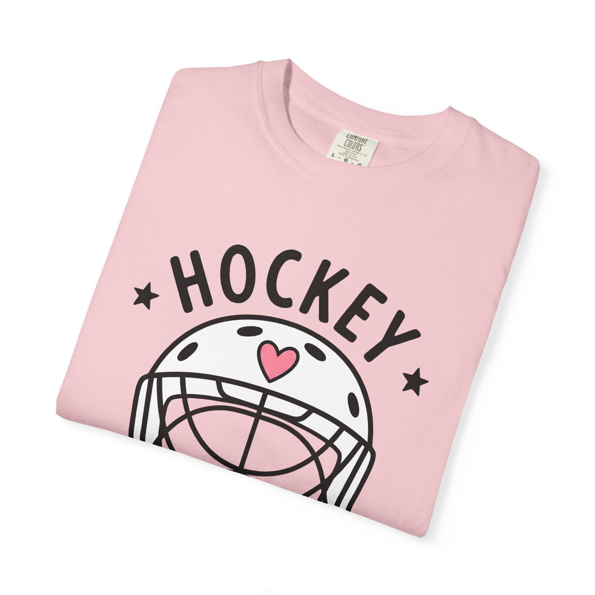 Hockey Helmet Shirt Moms Sports Gift for Women Cute Tee product image 11