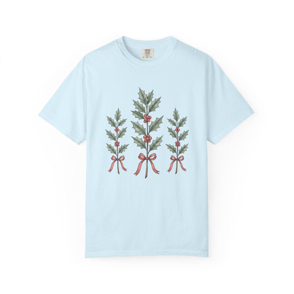 Festive Greenery Shirt Christmas Event Unisex Gift Leaf Art product image 2