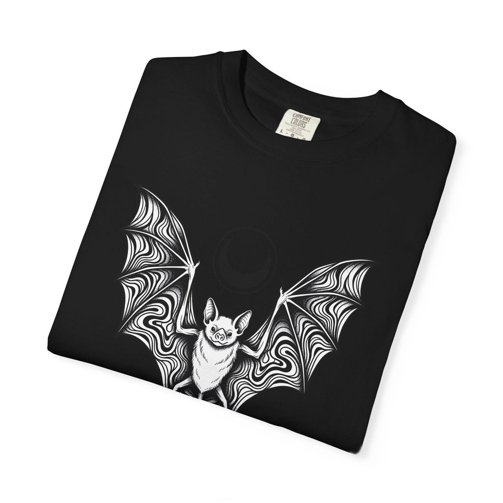 Bat Illustration Shirt Gothic Holiday Unisex Gift Dark Tee product image 15