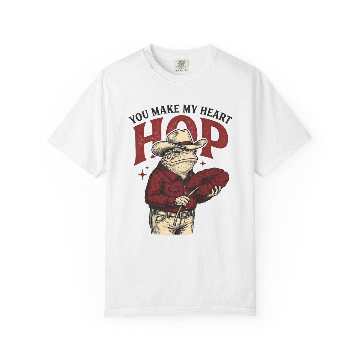 Cowboy Amphibian Shirt St. Valentine's Day Nature Gift product image 1