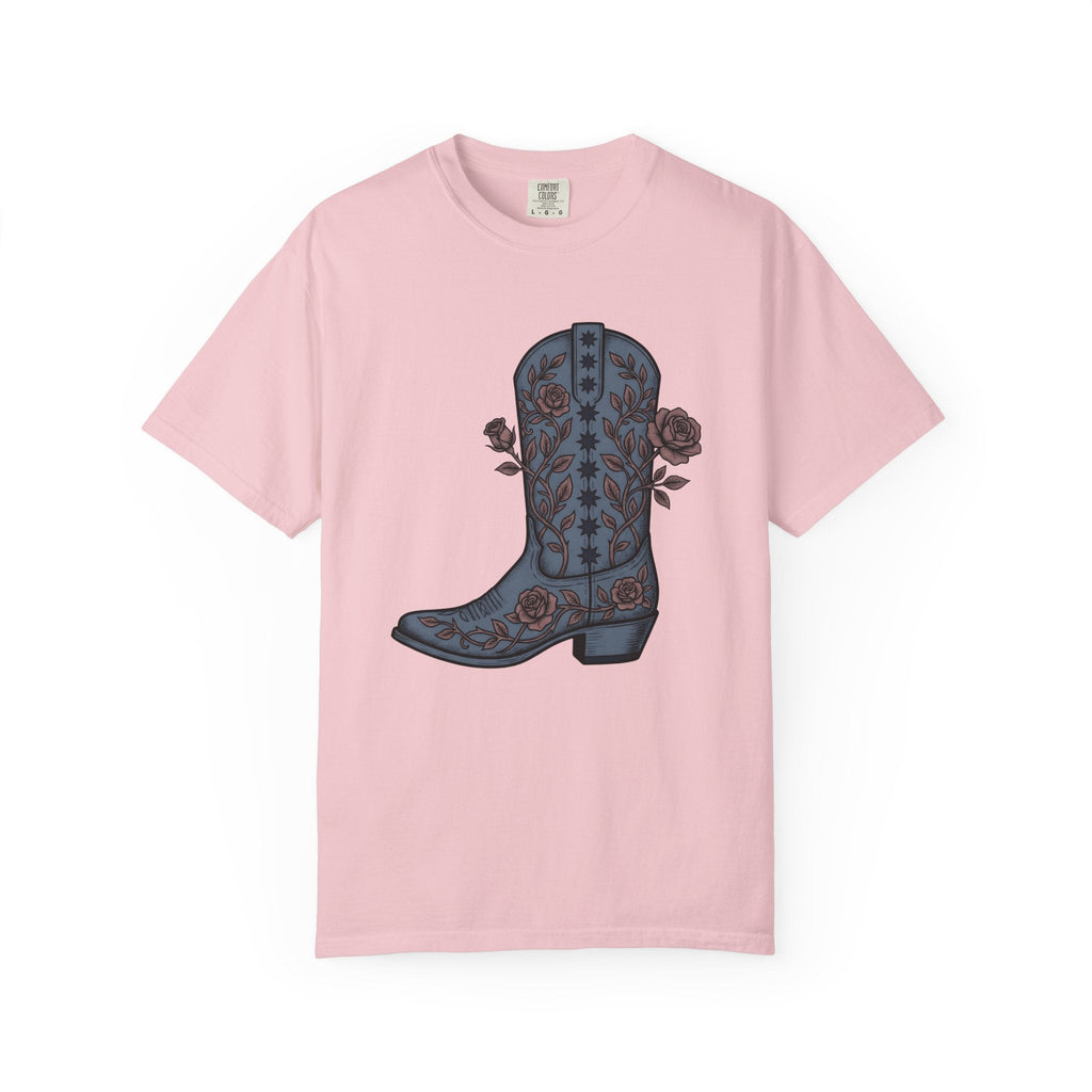 Leather Boot Shirt America Ranch Unisex Gift Retro Vintage product image 3