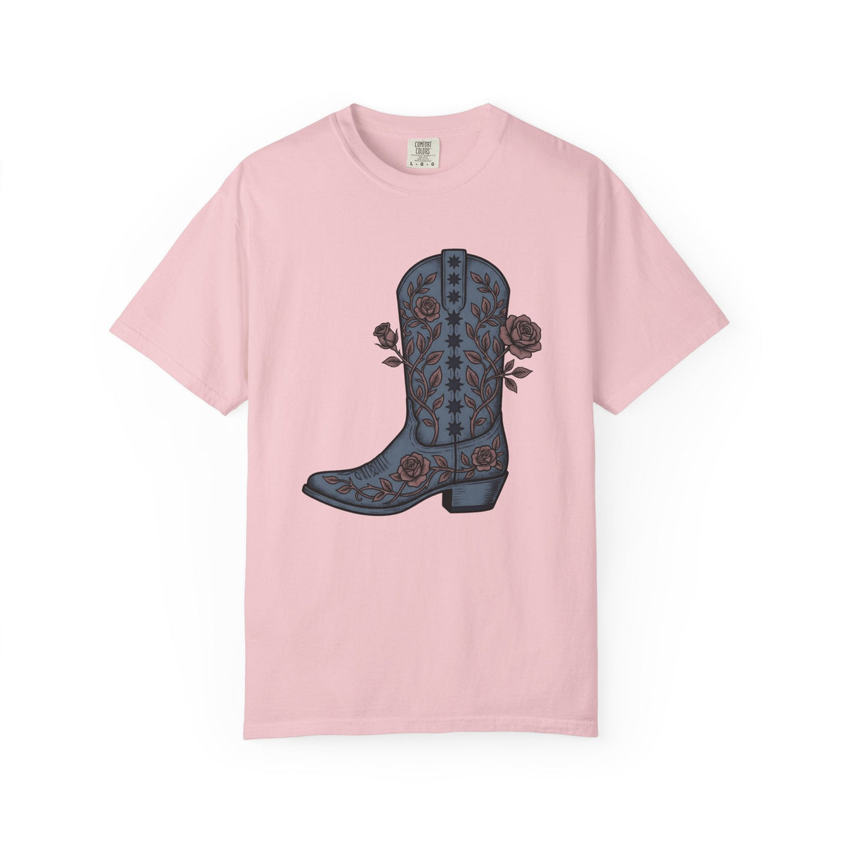 Leather Boot Shirt America Ranch Unisex Gift Retro Vintage product image 3
