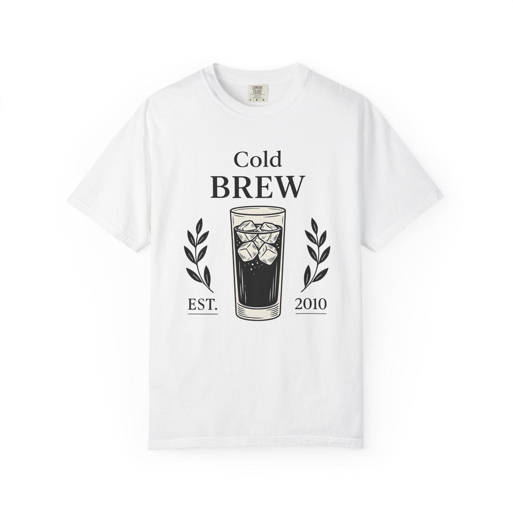 Iced Latte Shirt Coffee Cuisine Unisex Gift Hand Painted product image 1