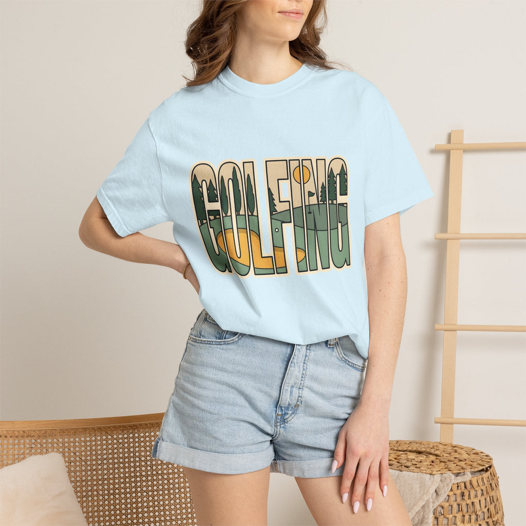 Golf Course Shirt Outdoors Unisex Gift Bold Graphic Tee product image 9
