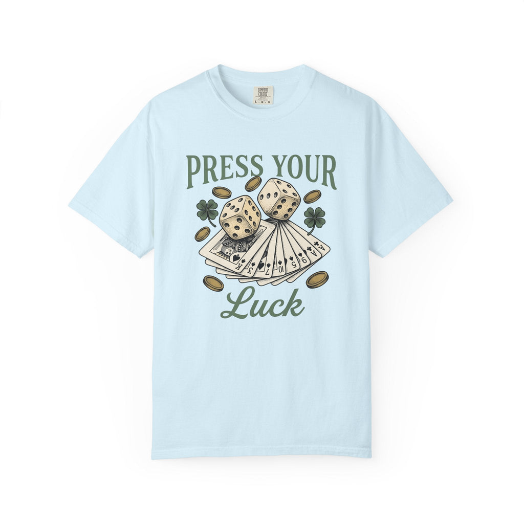 Dice Cards Shirt St. Patrick's Day Casino Unisex Gift Retro product image 2