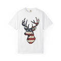 Deer Head Patriotic T-Shirt – American Outdoors Hunting product image 1