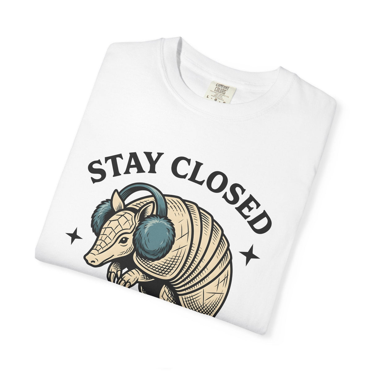 Armadillo Ear Muffs Shirt Funny Critter Unisex Gift Rustic product image 5