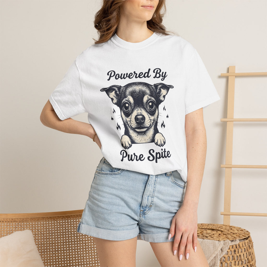 Chihuahua Pet Shirt Dog Jokes Unisex Gift Line Art Tee product image 6