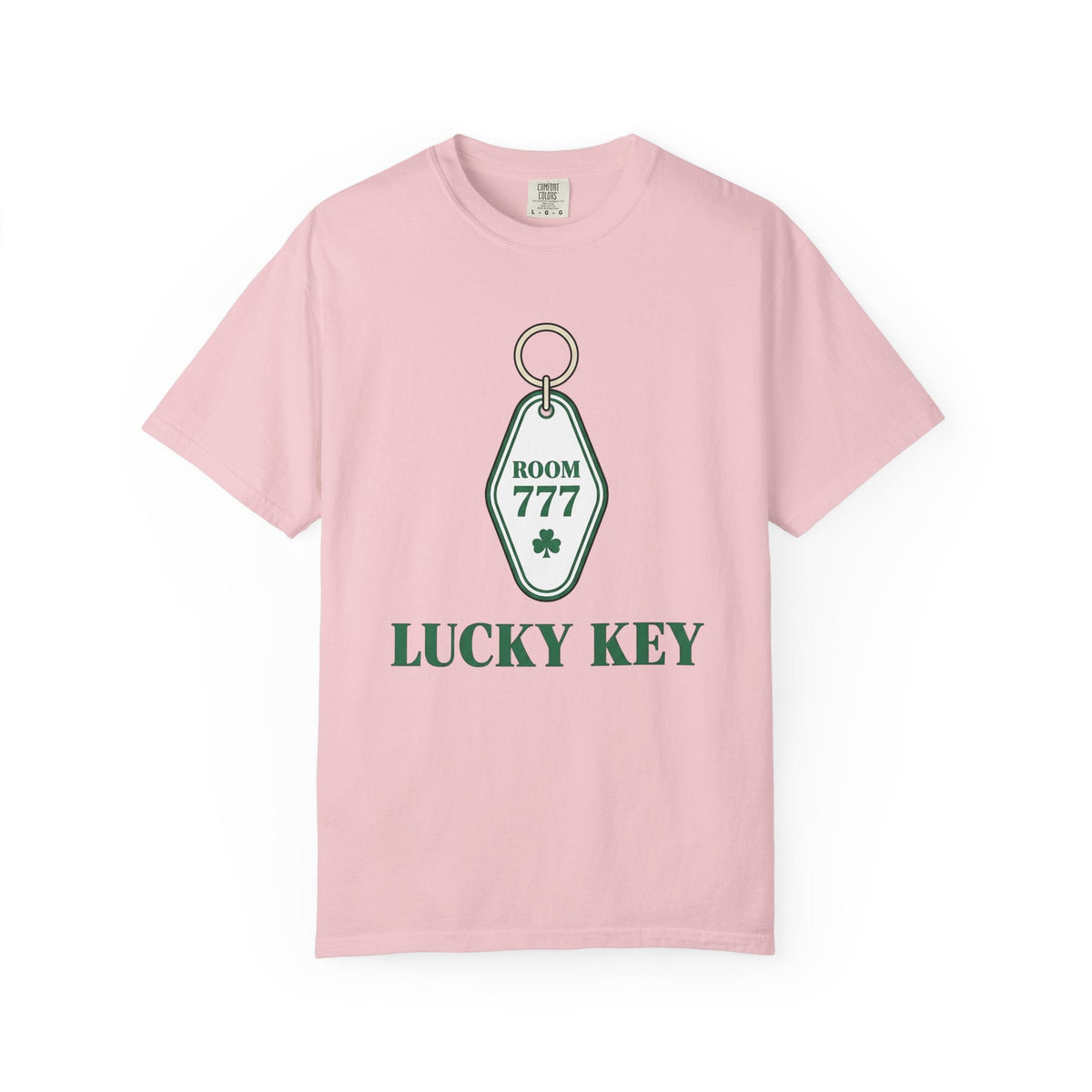 Key Tag Shirt St. Patrick's Day Luck Unisex Gift Retro Tee Keychain T-Shirt