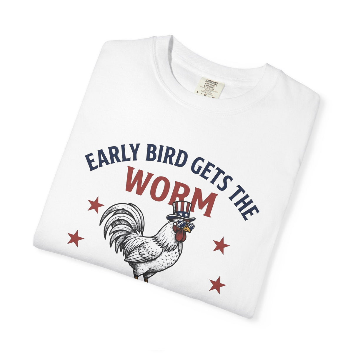 Rooster Coffee Mug Shirt America/4th Of July Joke Unisex Gift Independence Tee