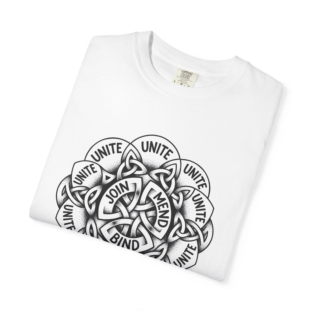 Knotwork Design Shirt Boho Chic Wellness Unisex Gift Body product image 5