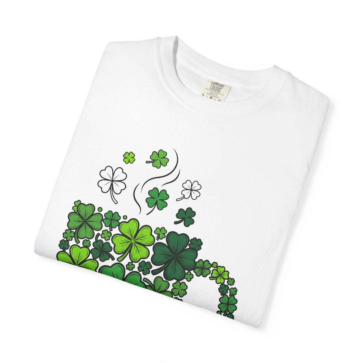 Clover Cup Shirt St. Patrick's Day Tea Unisex Gift Sketch Tee Mug T-Shirt