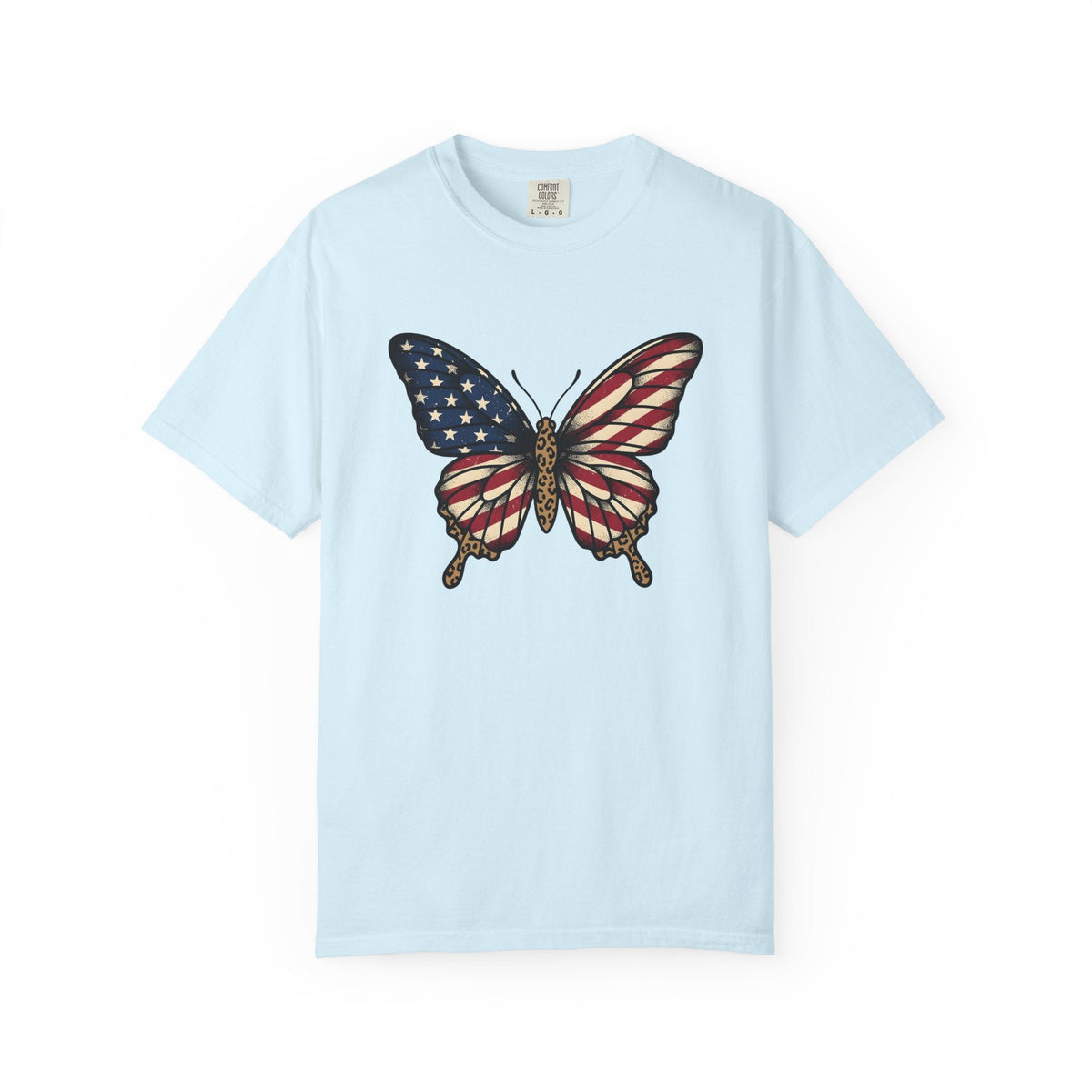 Patriotic Butterfly Shirt 4th Of July Gift Women Vintage product image 2