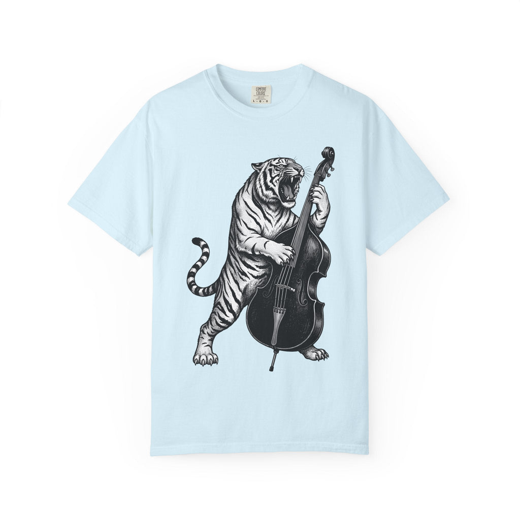 Tiger Double Bass Shirt Funny Sound Unisex Gift product image 2