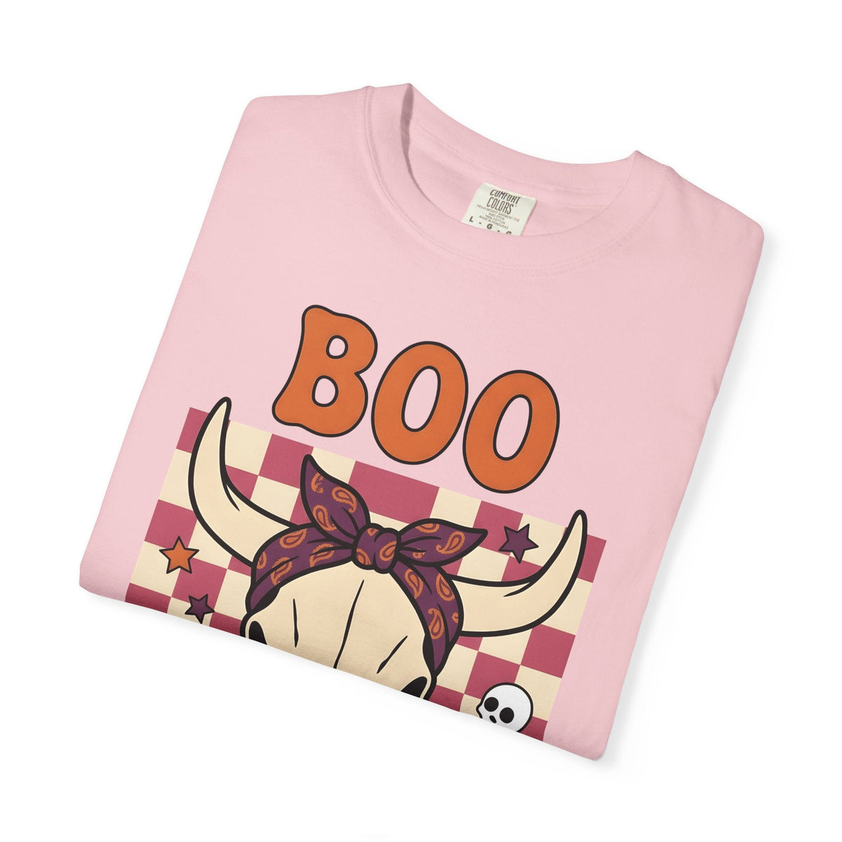 Cow Skull Shirt Cowgirl Western Gift for Women Cartoon Tee product image 11