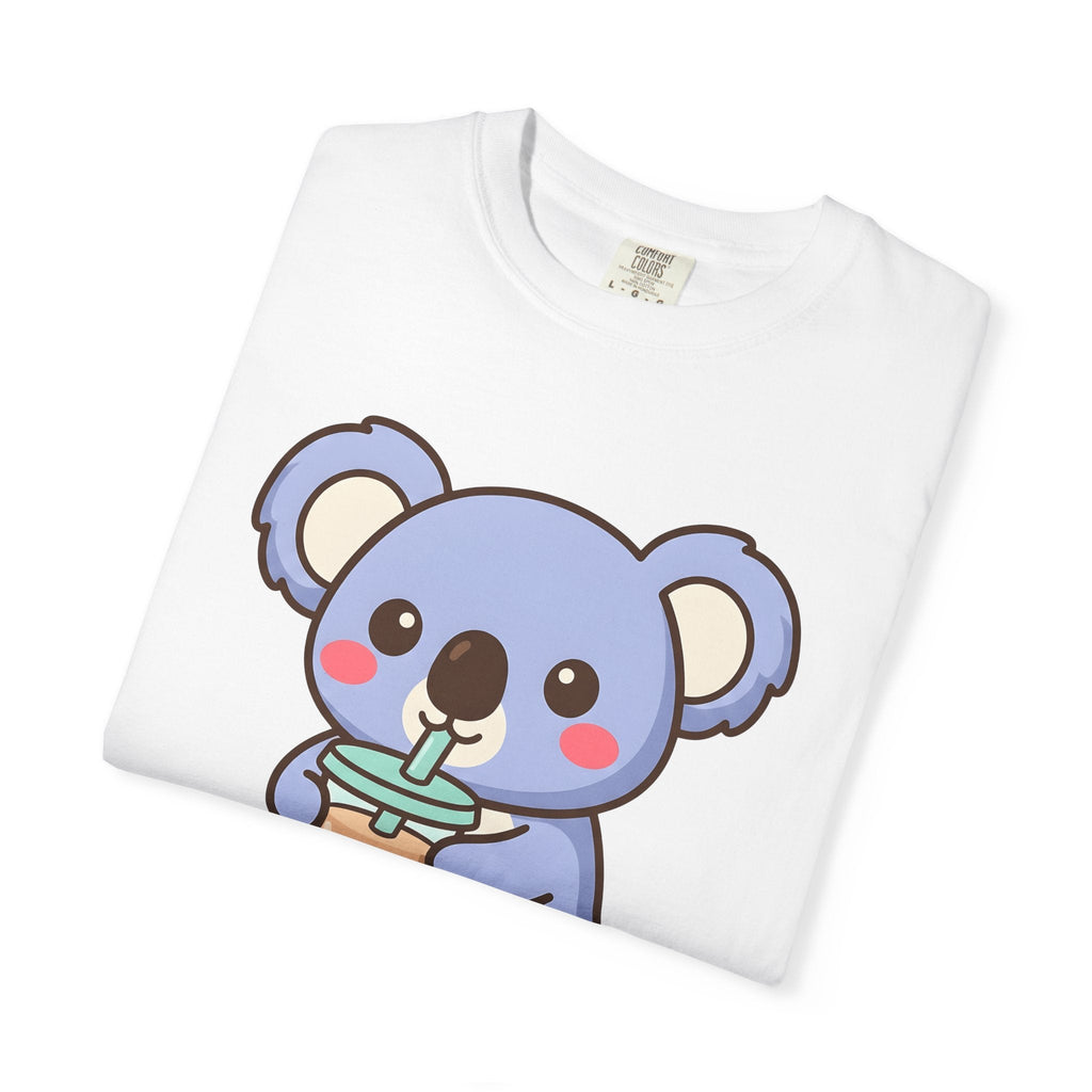 Koala Bubble Shirt Drinks Wildlife Unisex Gift Chibi Tee product image 5