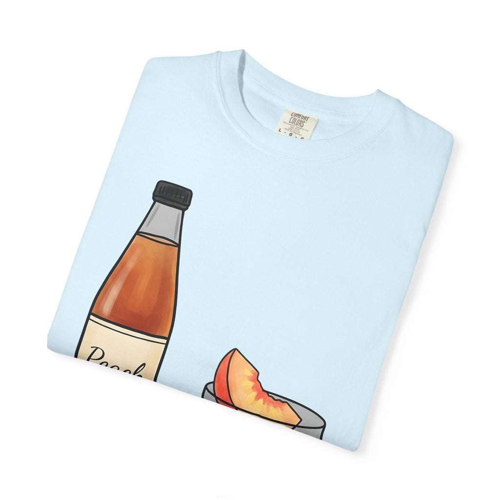 Peach Drink Shirt Fruit Food Unisex Gift Hand Drawn Tee product image 8