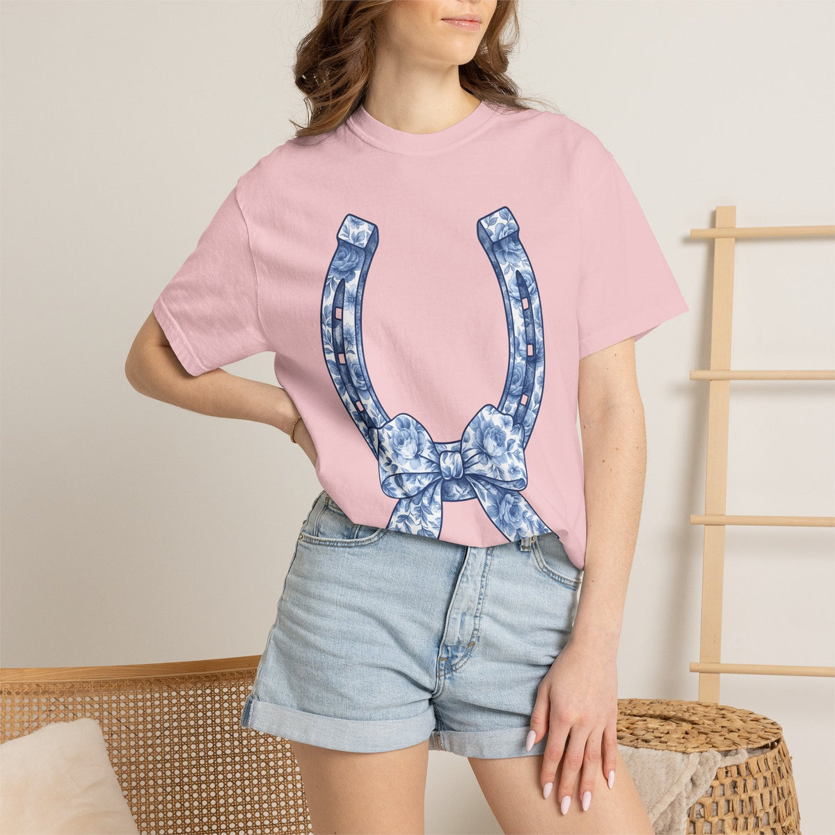 Horseshoe Ribbon Shirt Cowgirl Cowboy Gift for Women product image 12