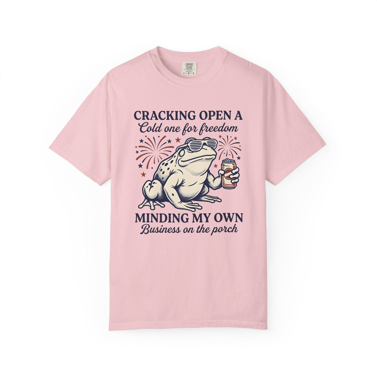 Frog Sunglasses Shirt 4th Of July Celebration Unisex Gift product image 3