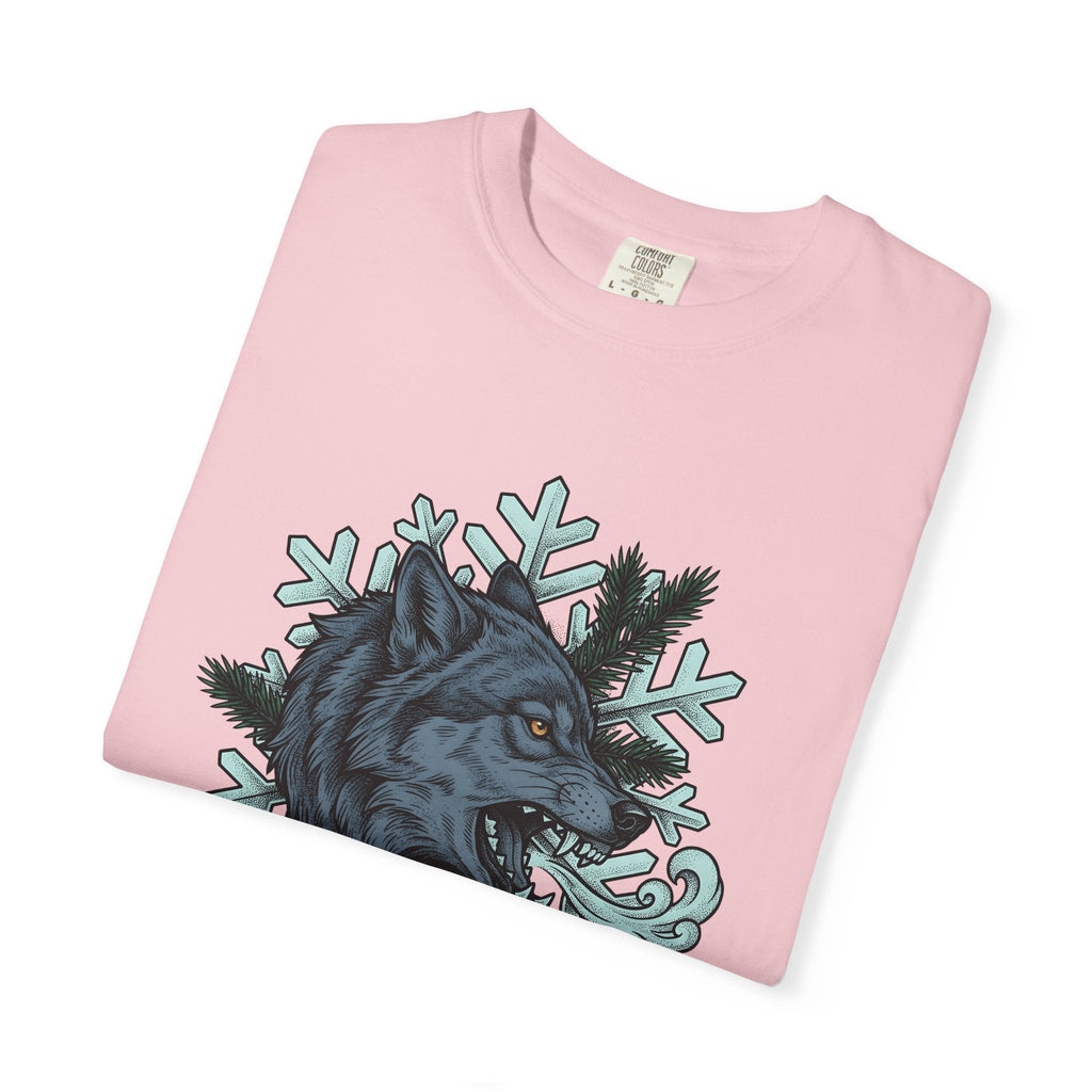 Wolf Head Shirt Winter Animal Unisex Gift Tattoo Style Tee product image 11