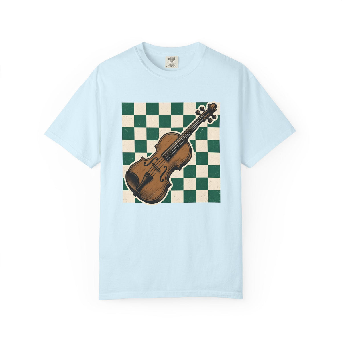 Fiddle Illustration Shirt St Patrick's Day Instruments product image 2
