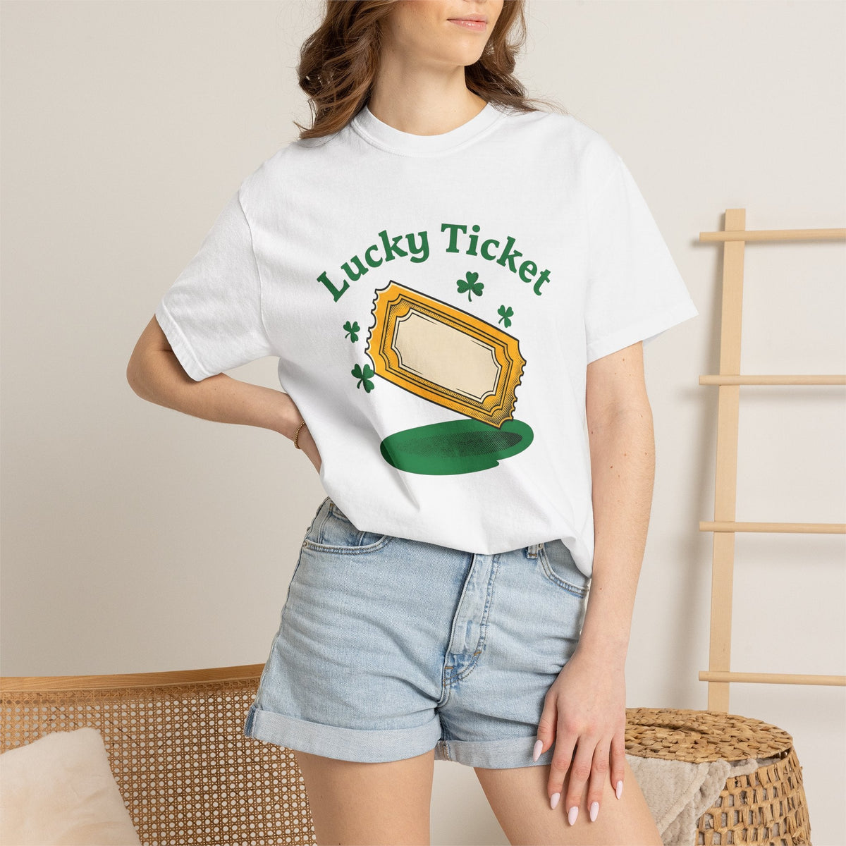 Lottery Ticket Shirt St Patrick's Day Fortune Unisex Gift product image 6