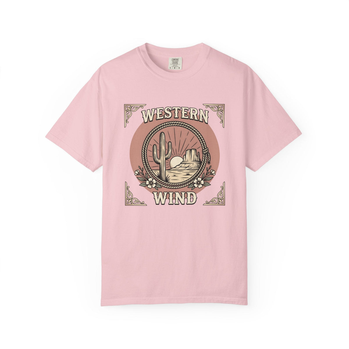 Desert Cactus Shirt Boho Chic Cowboy Unisex Gift Retro Tee product image 3