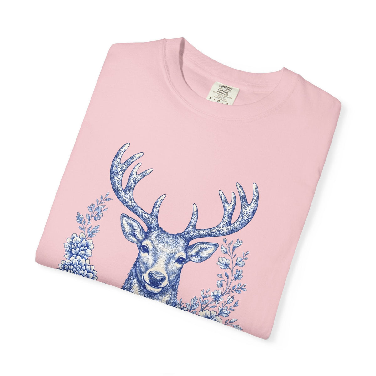 Elk Bloom Shirt Christmas Nature Unisex Gift Wildflower Tee product image 11