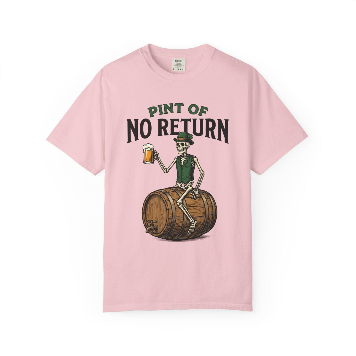 Skeleton Leprechaun Shirt St Patrick's Day Drinking Unisex product image 3