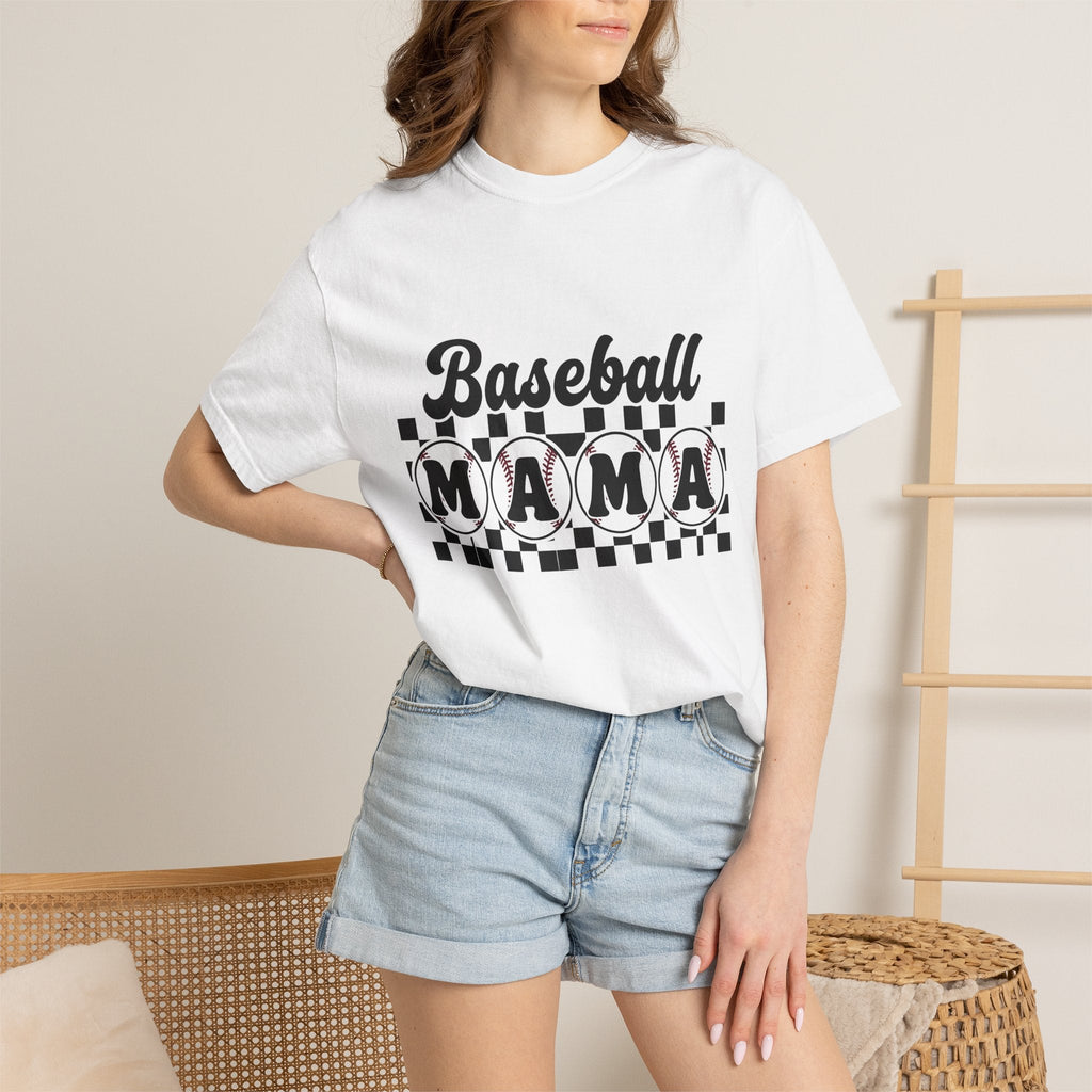 Baseball Mom Shirt Sports Gift for Women Bold Tee T-Shirt product image 6