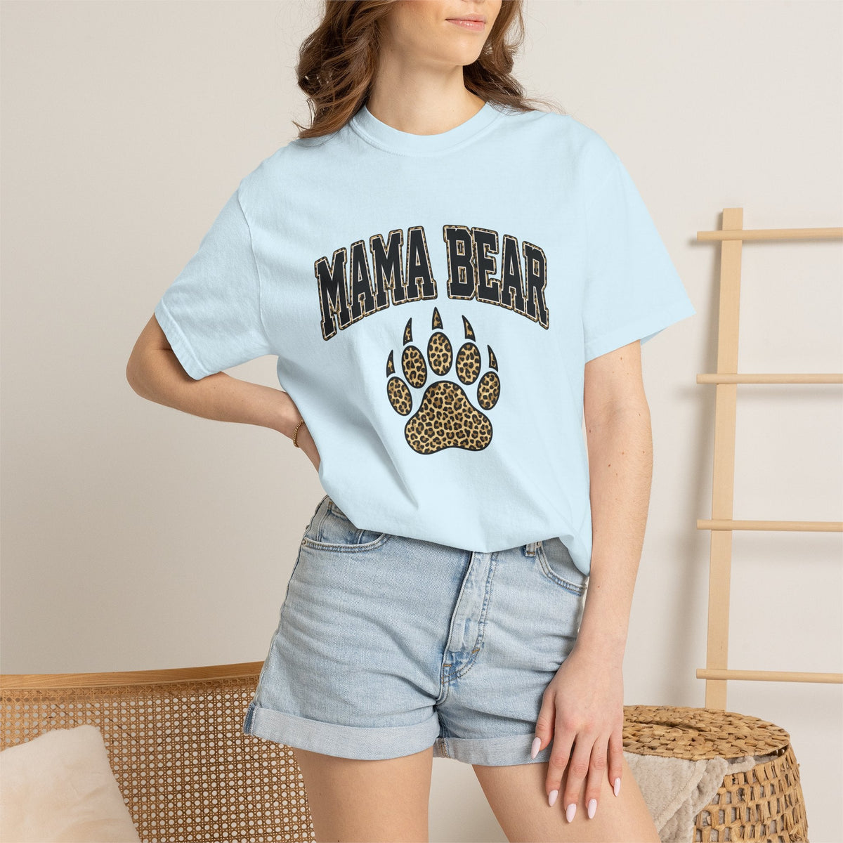 Bear Track Shirt Moms Fauna Gift for Women Safari Print Tee product image 9