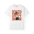 Woman Boxer Shirt Boxing Exercise Gift for Women Graphic product image 1