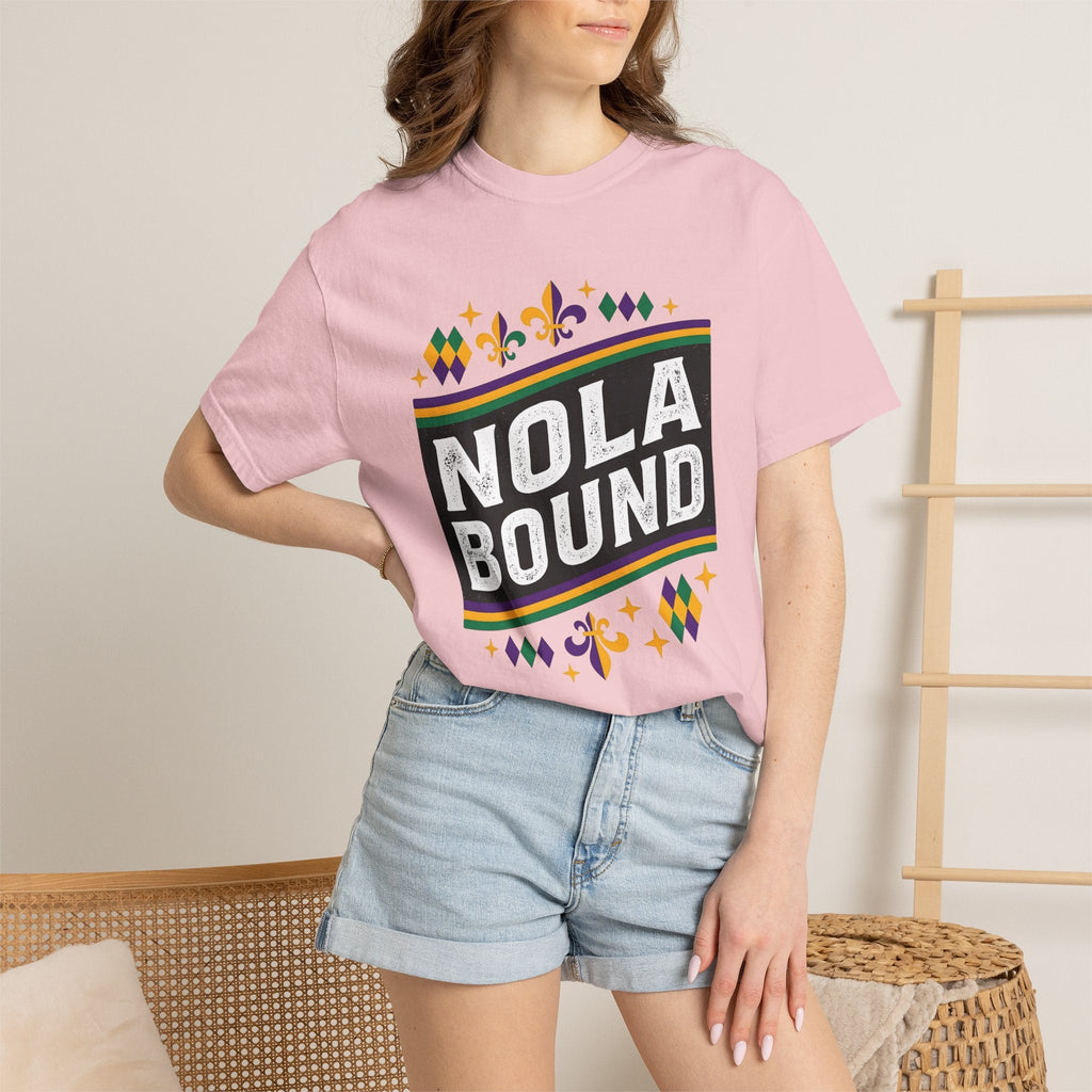Fleur De Lis Shirt Mardi Gras Event Unisex Gift Bold Tee product image 12