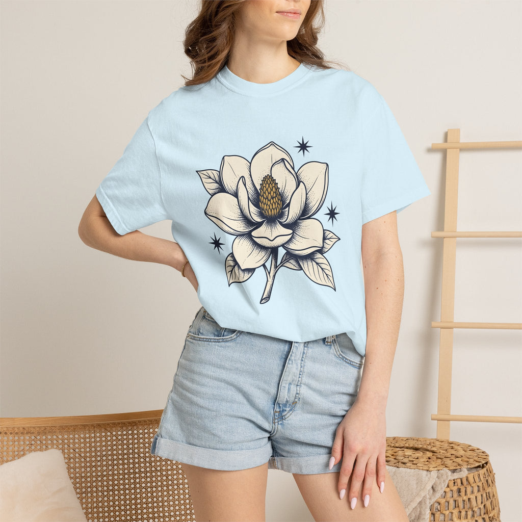 Magnolia Petal Shirt Floral Plants Gift Women Botanical product image 9