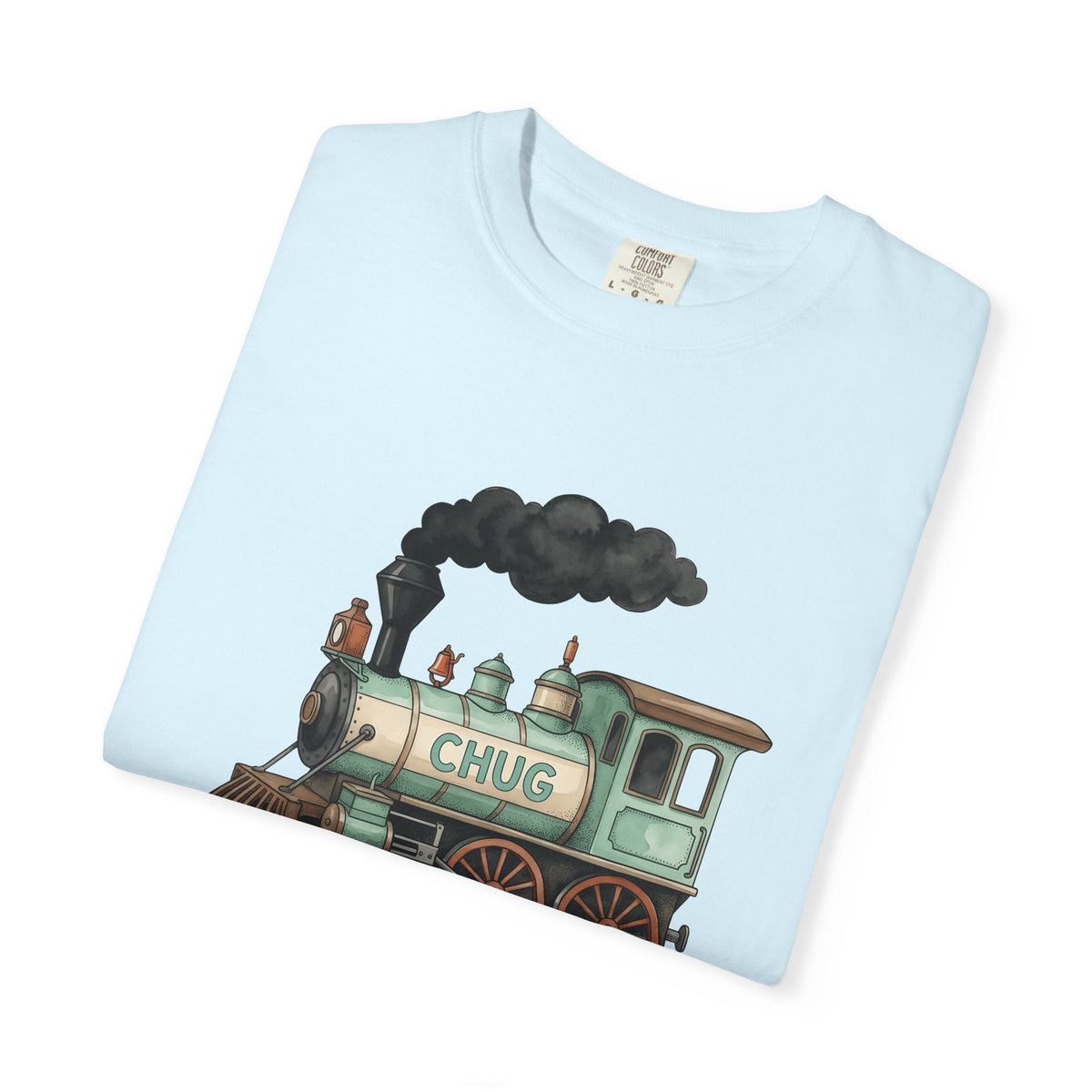 Steam Locomotive Shirt Trains Vehicles Unisex Gift Retro product image 8