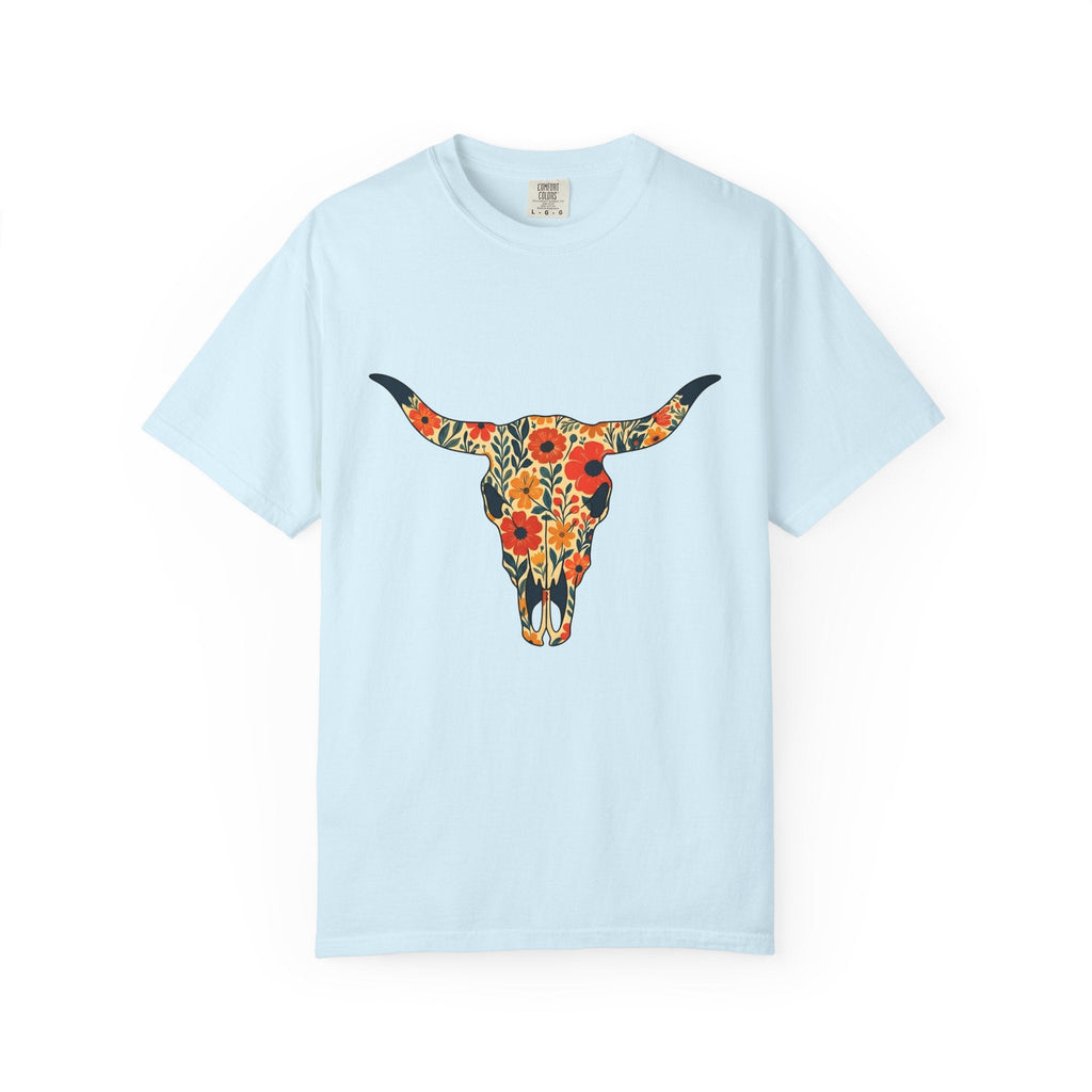 Steer Skull Shirt Cowgirl Ranch Gift for Women Southwestern product image 2